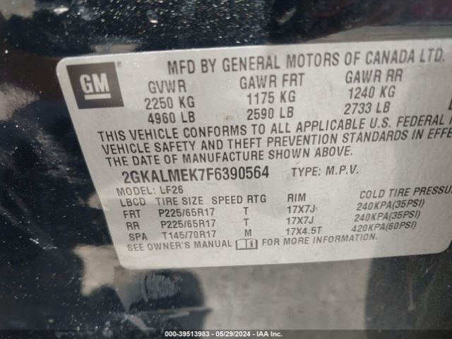 2GKALMEK7F6390564 GMC Terrain Sle-1