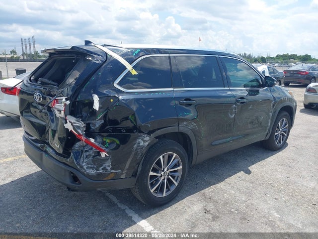 Toyota Highlander Xle 2019 5TDKZRFH4KS560653 Image 4