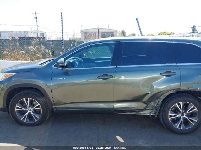 5TDBGRFH3HS032052 Toyota Highlander Hybrid Le
