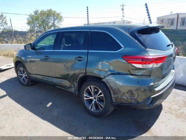5TDBGRFH3HS032052 Toyota Highlander Hybrid Le