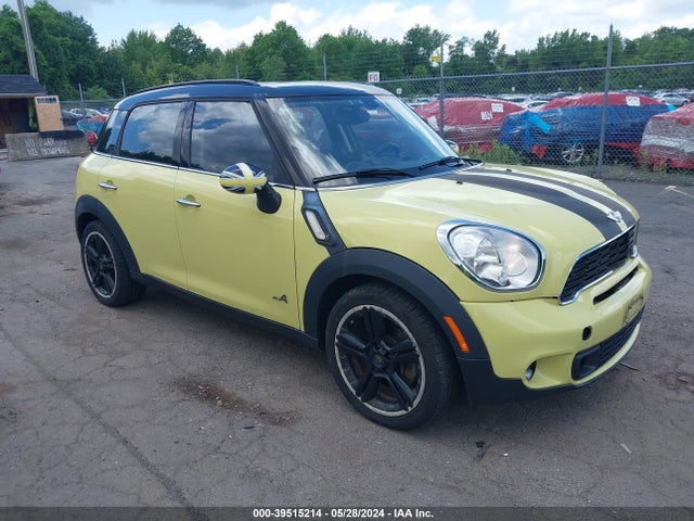 2012 MINI COOPER S COUNTRYMAN WMWZC5C51CWL55647 Photo 0