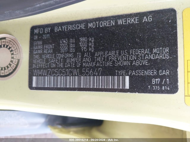 2012 MINI COOPER S COUNTRYMAN WMWZC5C51CWL55647 Photo 8