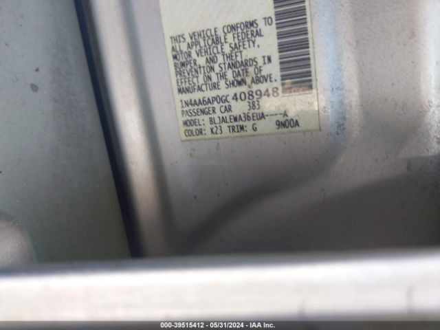 1N4AA6AP0GC408948 Nissan Maxima 3.5 Sl