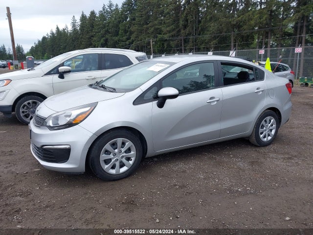 KIA RIO LX 2016 KNADM4A38G6670826 Image 2