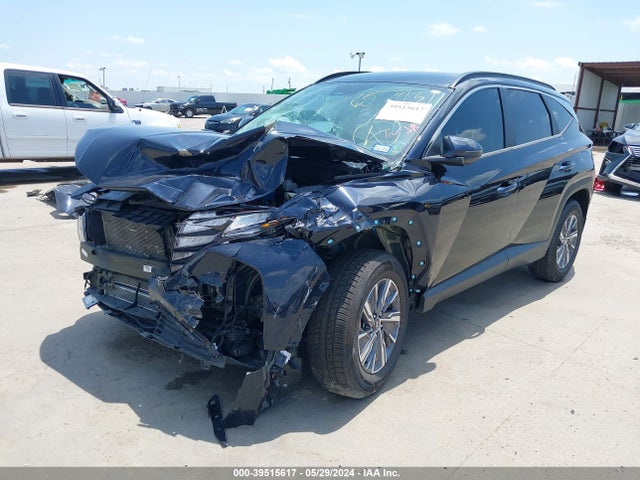 KM8JBCA19NU037339 Hyundai Tucson Hybrid Blue
