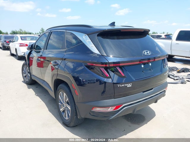 KM8JBCA19NU037339 Hyundai Tucson Hybrid Blue