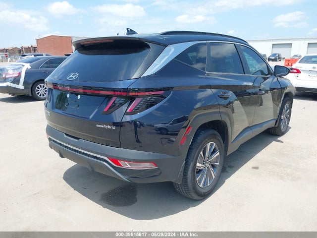 KM8JBCA19NU037339 Hyundai Tucson Hybrid Blue