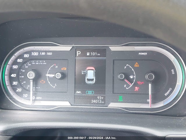 KM8JBCA19NU037339 Hyundai Tucson Hybrid Blue