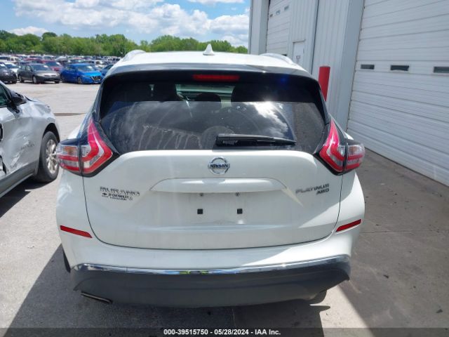 5N1AZ2MH8GN141834 Nissan Murano Platinum