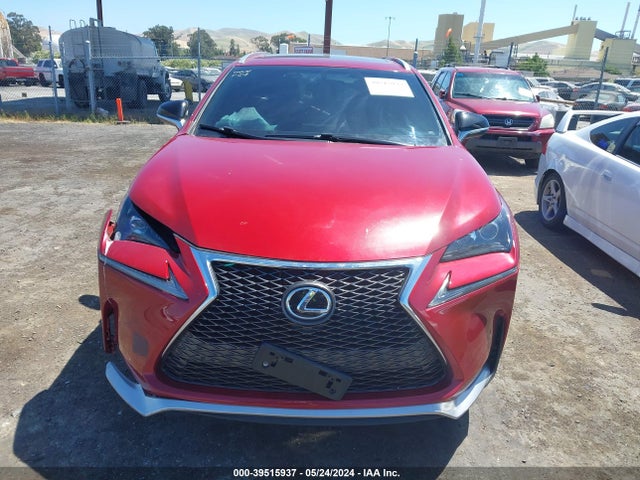 JTJYARBZ7F2016299 Lexus Nx 200t F Sport
