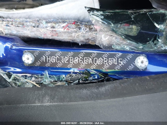 Honda Accord Ex-l V-6 2014 1HGCT2B86EA008545 Image 9