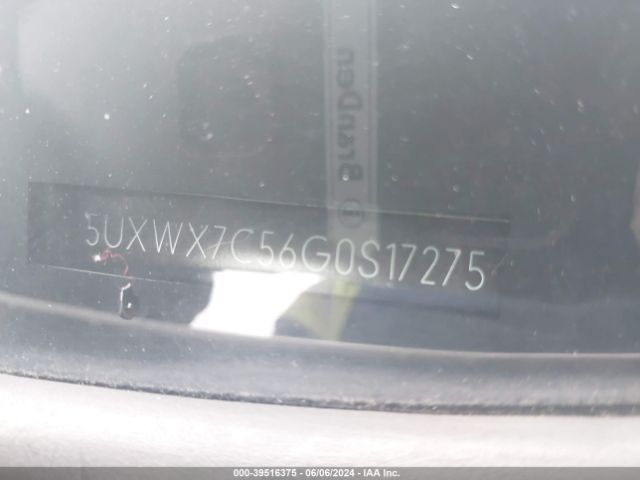 5UXWX7C56G0S17275 BMW X3 Xdrive35i