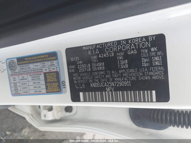 KIA Seltos Nightfall Edition 2022 KNDEUCA25N7290911 Image 9