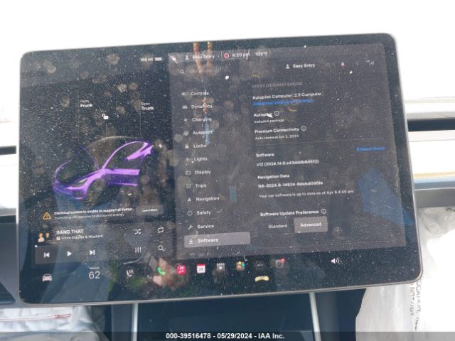 5YJ3E1EA8KF298386 Tesla Model 3 Long Range/mid Range/standard Range/standard Range Plus