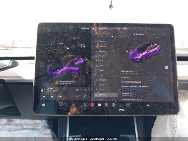 5YJ3E1EA8KF298386 Tesla Model 3 Long Range/mid Range/standard Range/standard Range Plus