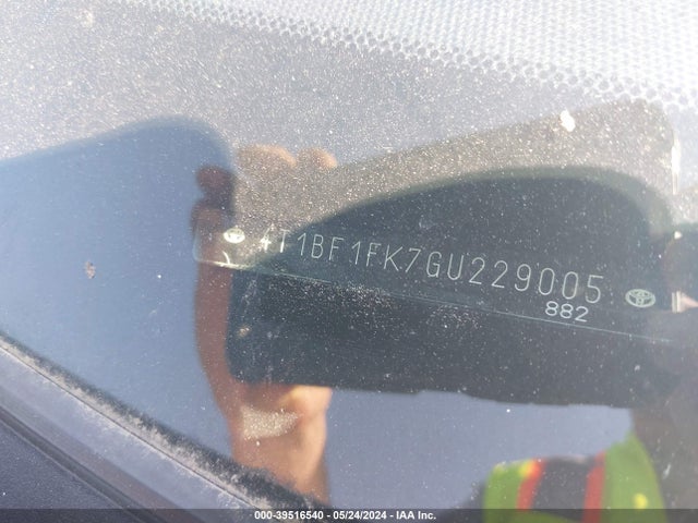 Toyota CAMRY SE 2016 4T1BF1FK7GU229005 Image 16