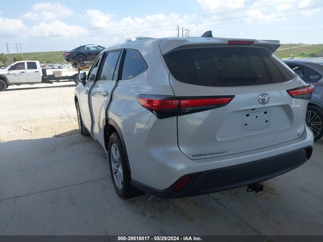 Toyota Highlander Le 2022 5TDZZRAH3NS555924 Image 3