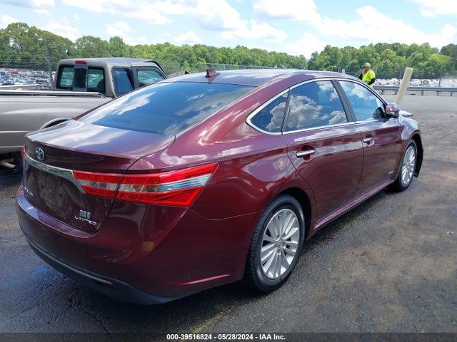 Toyota Avalon Hybrid Limited 2014 4T1BD1EB5EU035142 Image 4