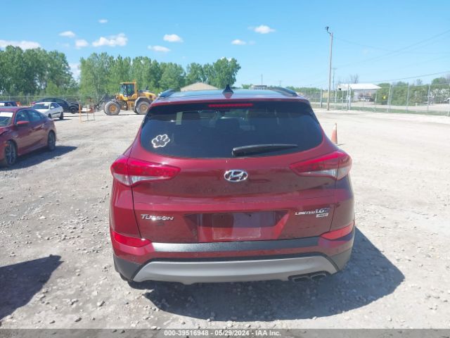 KM8J3CA22JU825072 Hyundai Tucson Limited