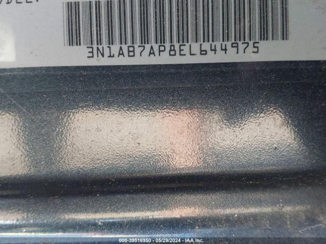 3N1AB7AP8EL644975 Nissan Sentra Fe+ S/fe+ Sv/s/sl/sr/sv