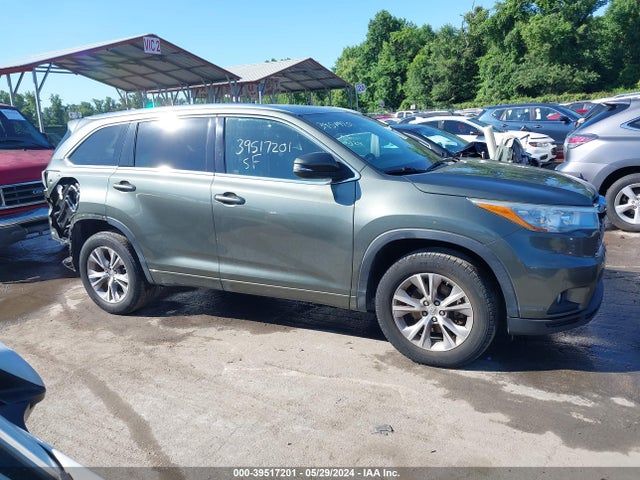 Toyota Highlander Xle V6 2015 5TDKKRFH2FS065703 Image 14