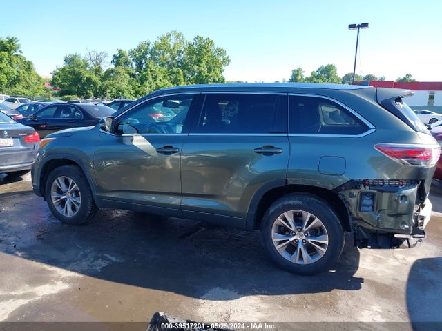Toyota Highlander Xle V6 2015 5TDKKRFH2FS065703 Image 15