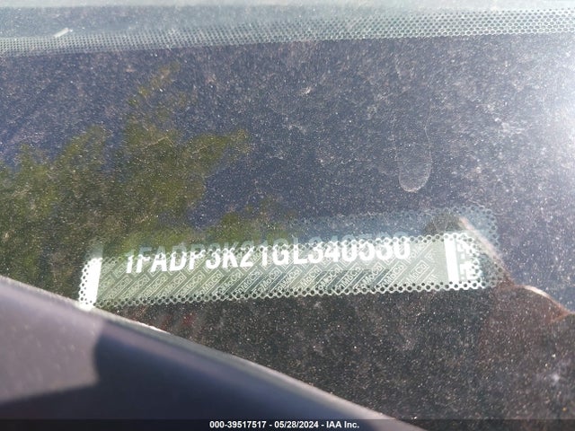 Ford FOCUS SE 2016 1FADP3K21GL340530 Image 9