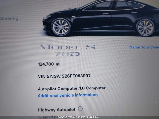 5YJSA1S26FF093997 Tesla Model S 70d/85d/p85d