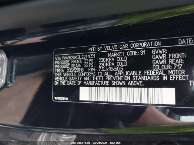 YV4162UK3L2241051 Volvo Xc40 T5 Momentum