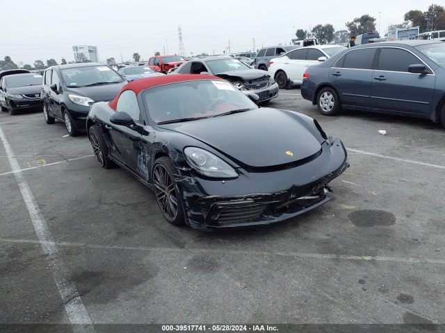 Aukcja sprzedaży 2022 Porsche 718 Boxster T, vin: WP0CA2A84NS205634, numer aukcji: 39517741