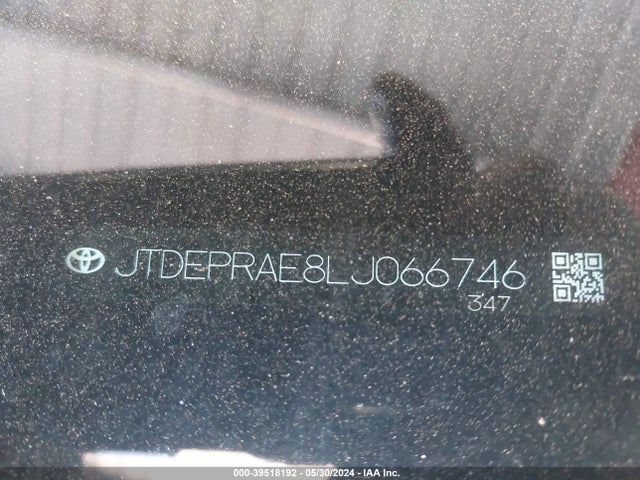Toyota COROLLA LE 2020 JTDEPRAE8LJ066746 Image 9