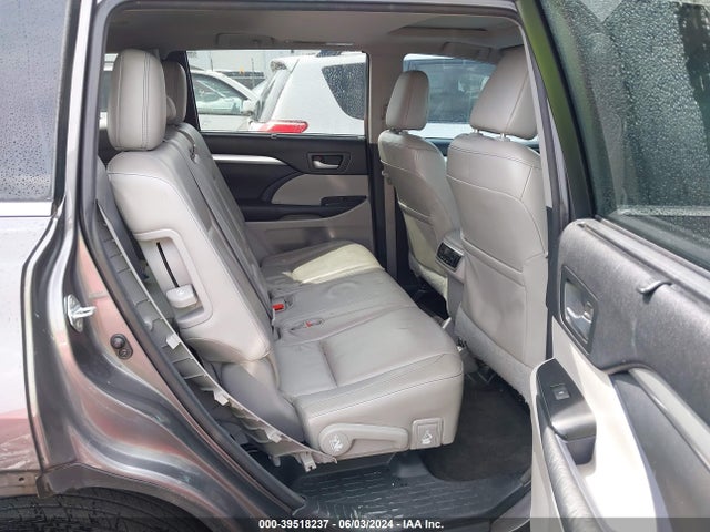 Toyota Highlander Xle V6 2015 5TDKKRFH4FS061393 Image 8