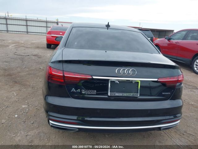 WAUEAAF42NN011706 Audi A4 Premium Plus 45 Tfsi S Line Quattro S Tronic