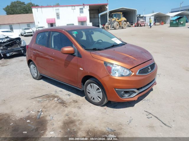 Auction sale of the 2018 Mitsubishi Mirage Es, vin: ML32A3HJ4JH013991, lot number: 39518848