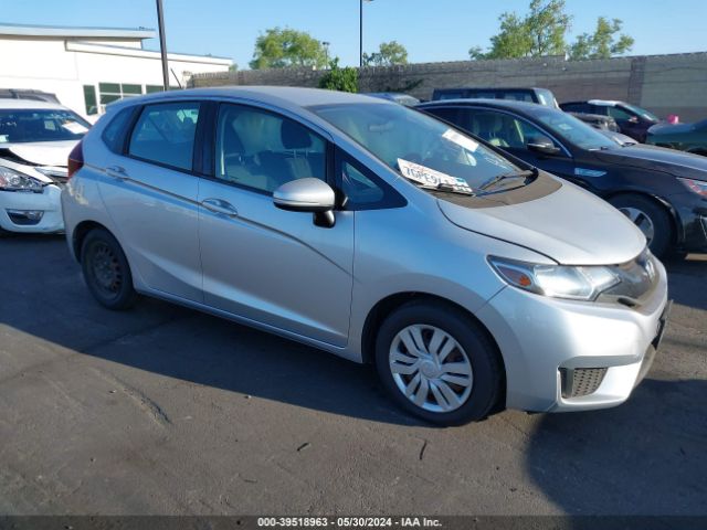 Auction sale of the 2015 Honda Fit Lx, vin: 3HGGK5H55FM728247, lot number: 39518963