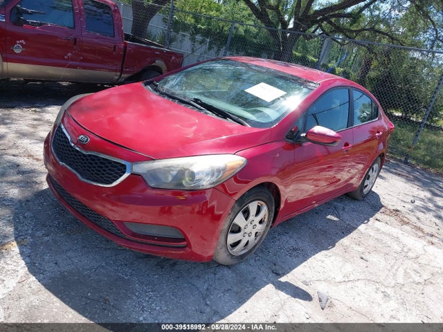KIA FORTE LX 2016 KNAFK4A65G5606824 Image 2