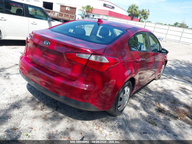 KIA FORTE LX 2016 KNAFK4A65G5606824 Image 4