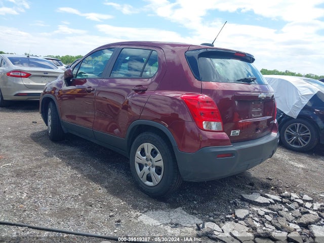 Chevrolet Trax 1ls 2016 3GNCJKSB4GL143462 Image 3