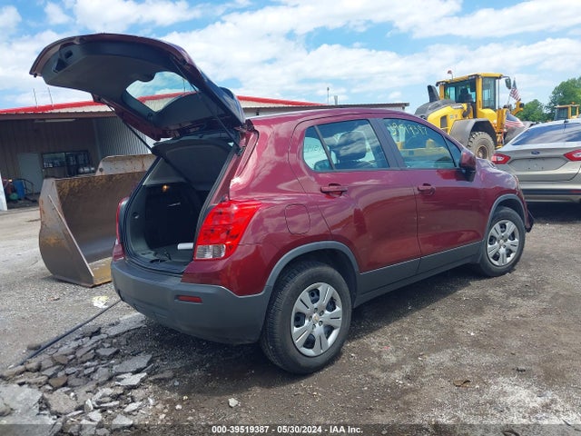 Chevrolet Trax 1ls 2016 3GNCJKSB4GL143462 Image 4