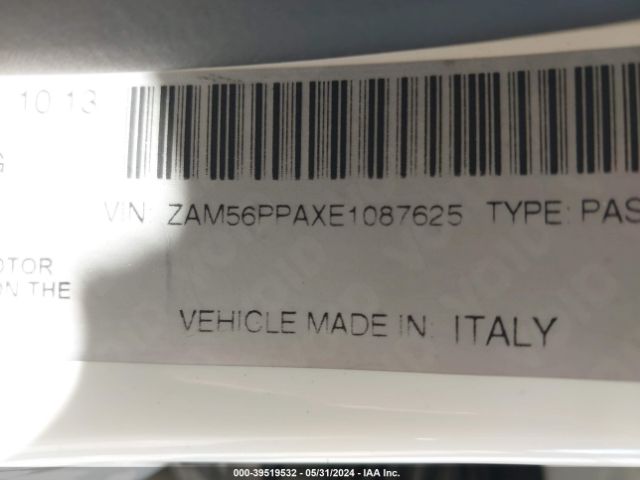 ZAM56PPAXE1087625 Maserati Quattroporte Gts