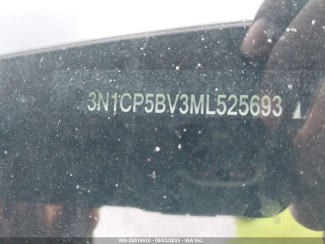 3N1CP5BV3ML525693 Nissan Kicks S Xtronic Cvt