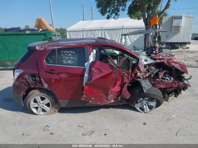 3GNCJLSB1GL125247 Chevrolet Trax Lt