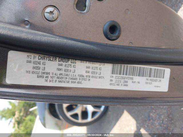 2C3CDZBG6FH737096 Dodge Challenger Sxt Plus