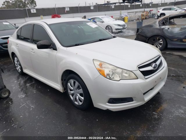 Auction sale of the 2011 Subaru Legacy 2.5i, vin: 4S3BMCA60B3241821, lot number: 39520444