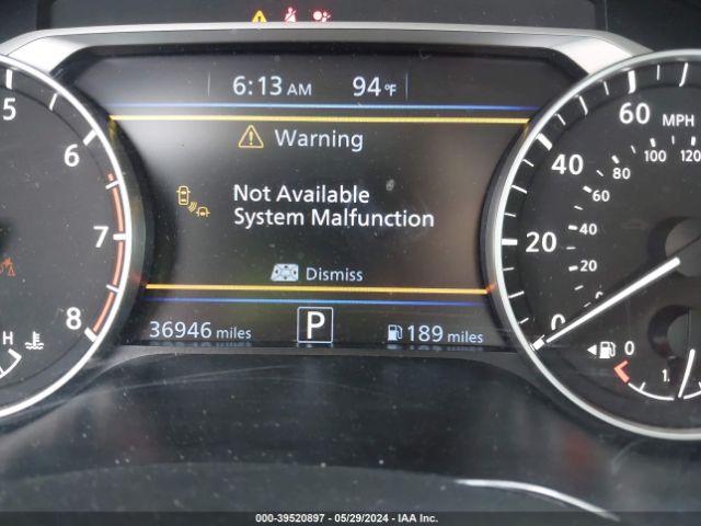 1N4BL4DV9NN370991 Nissan Altima Sv Fwd