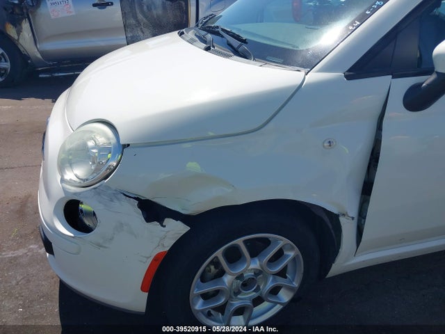 2013 FIAT 500 3C3CFFAR7DT654843 Photo 5