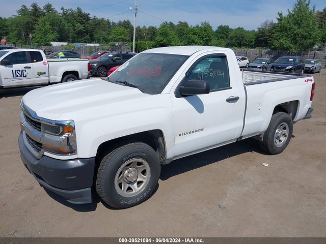 Chevrolet Silverado 1500 Wt 2018 1GCNKNEH8JZ145621 Image 2