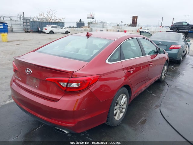 Hyundai SONATA SE 2015 5NPE24AF8FH053793 Image 4