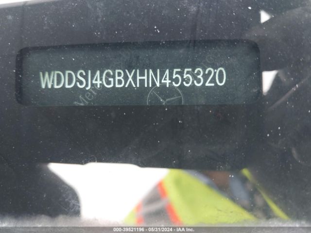 WDDSJ4GBXHN455320 Mercedes-Benz CLA 250 4MATIC