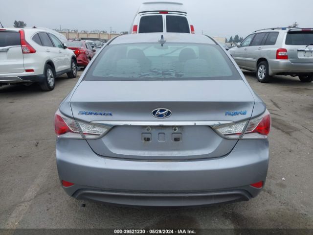 KMHEC4A49FA139581 Hyundai SONATA HYBRID